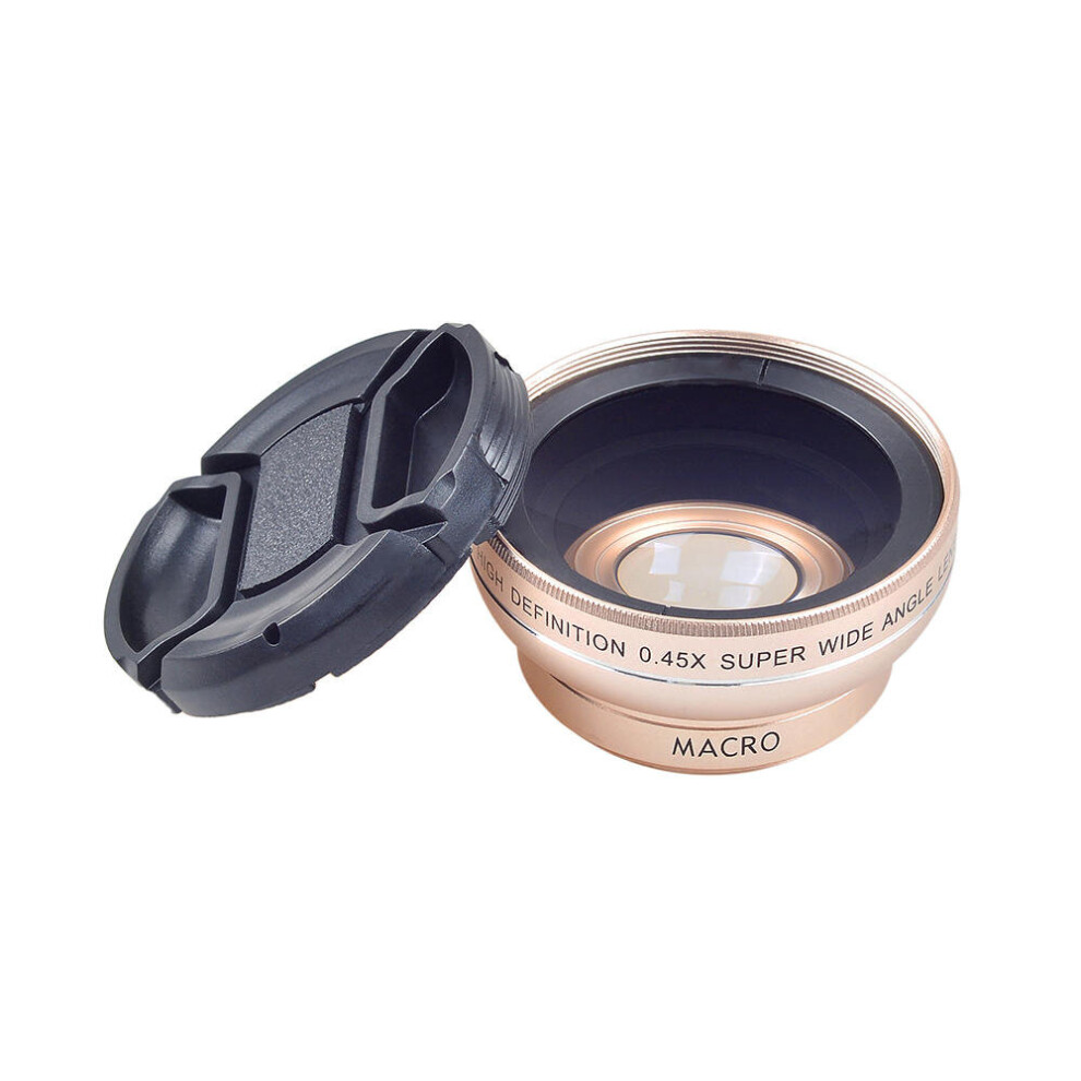 Apl-0.45Wm Universal 37Mm 0.45X Super Wide Angle Lens With 12.5X Super Macro Lens Gold 4151093602841