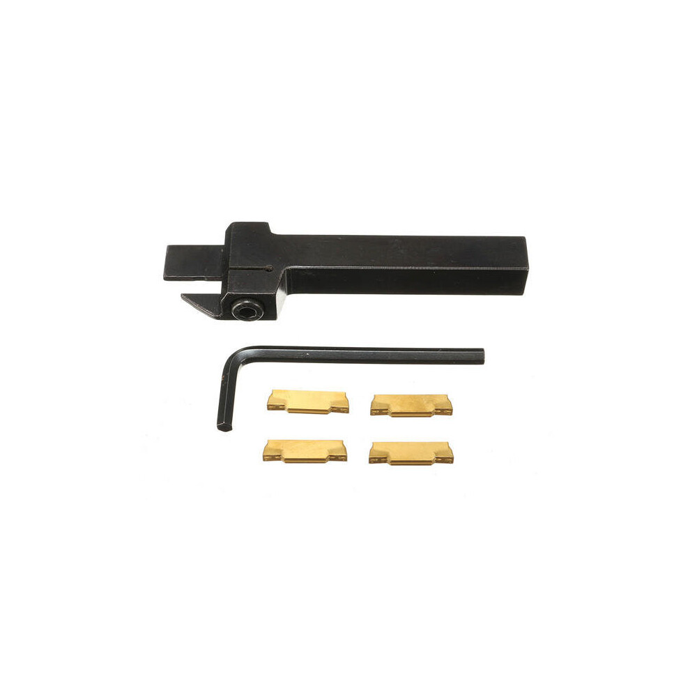 Mgehr1212-3 External Grooving Tool Turning Tool Holder For 3Mm Cut With 4Pcs Mgmn300 Inserts 814730373651