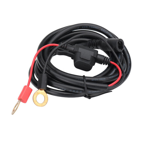1inch Handlebar Socket USB Power Point Charger Metal 12V For Harley 1