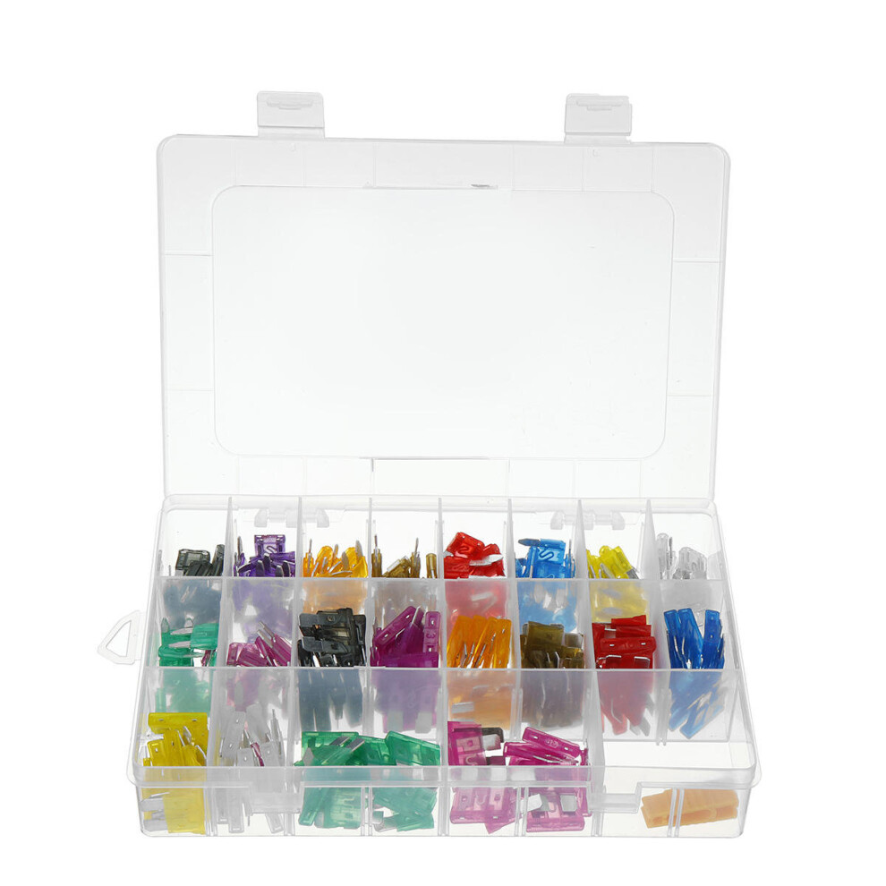 220Pcs Auto Assorted Mini & Standard Blade Fuses Atm Ato Fuse Set 2-35A 4191026594638