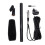 FA-270 27CM On Camera Recording Shotgun Rode Microphone for Interview Video Taking 1
