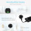 1080P HD μίνι ασύρματη WIFI IP κάμερα DVR νυχτερινής όρασης οικιακής ασφάλειας 6
