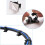 2Set Cable Cord Fasteners Holder Adhesive Black Tie Clips Clamp 7