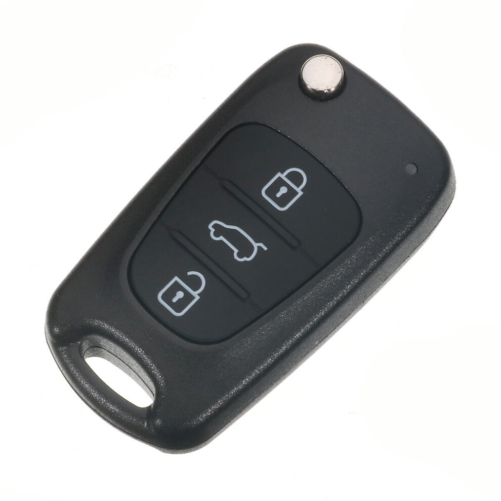 2 Pcs Remote Folding Key Shell Case Uncut Blade 3 Buttons For Hyundai I20 I30 Ix35 I35 840079104977