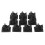 2Set Cable Cord Fasteners Holder Adhesive Black Tie Clips Clamp 5