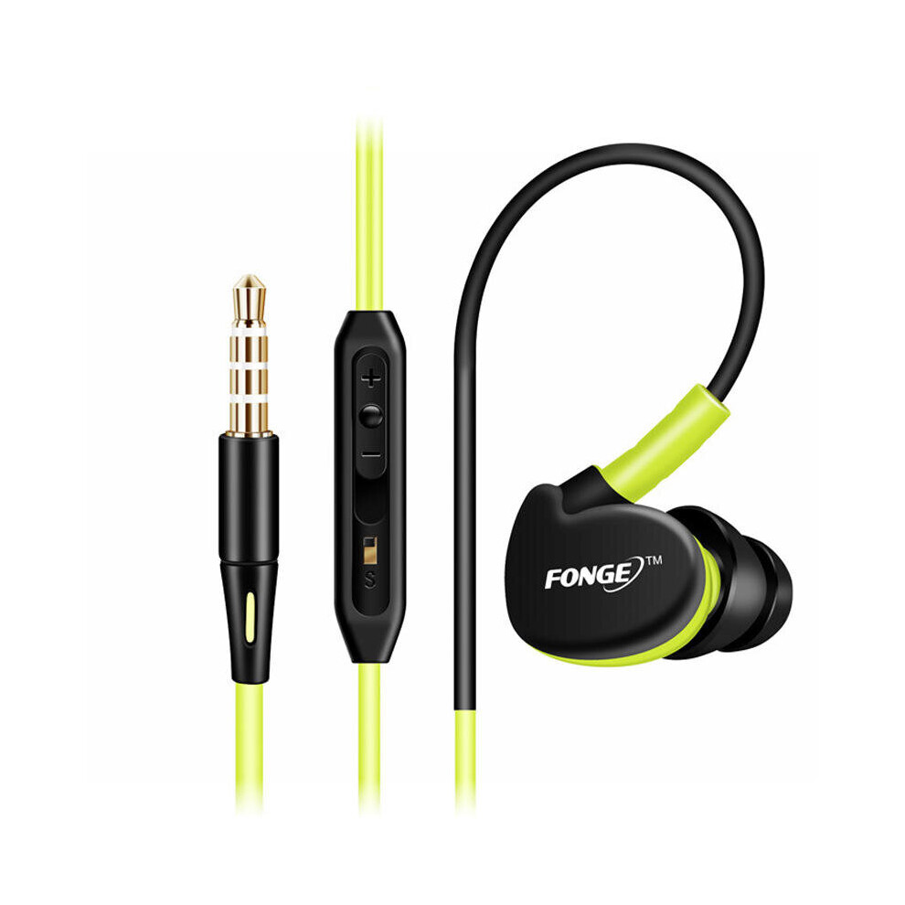 2Pcs S500 Sport Stereo Bass 3.5Mm In-Ear Earphone Running Waterproof Sweatproof With Mic Headset 6901722578355