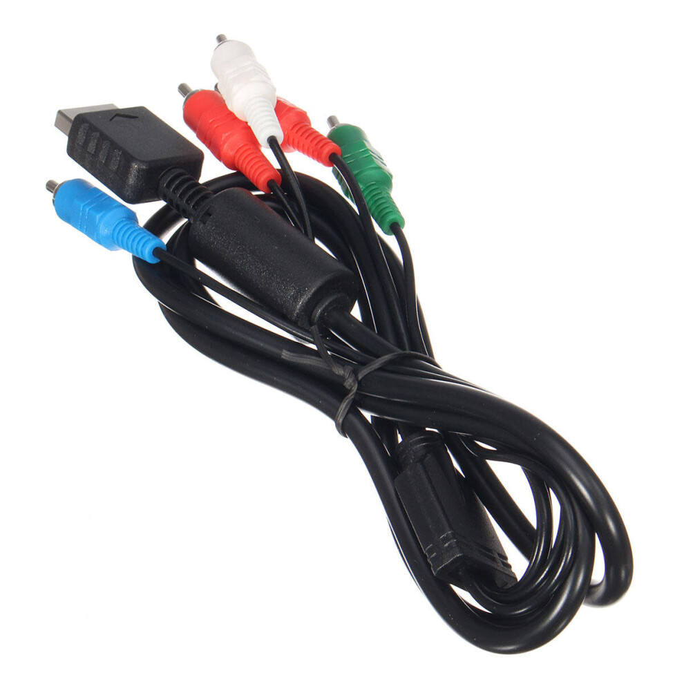 Hd Component Rca Av Video-Audio Cable Cord For Sony For Playstation 2 3 Ps2 Ps3 Slim 4151093611638