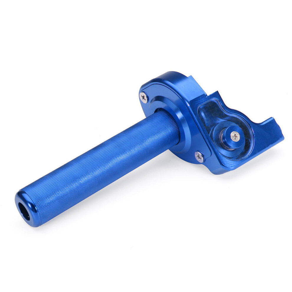 2Pcs Cnc Twister Throttle Assembly For Honda Crf50 Xr50 Klx110 Pit Bike Motorcycle Color Blue 5202984955344