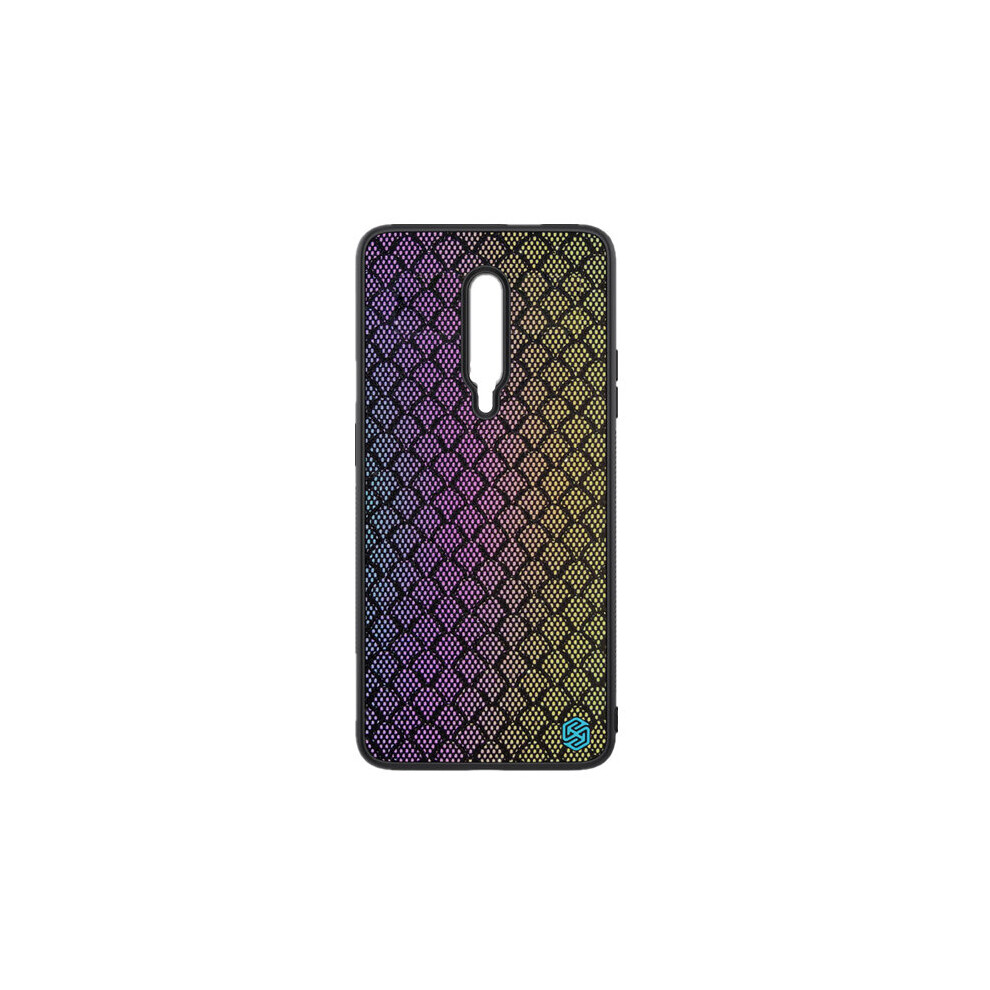 Reflective Shining Lights Dynamic Fashion Woven Polyester Mesh Anti-Fingerprint Protective Case For Oneplus 7 Pro 6441594712292