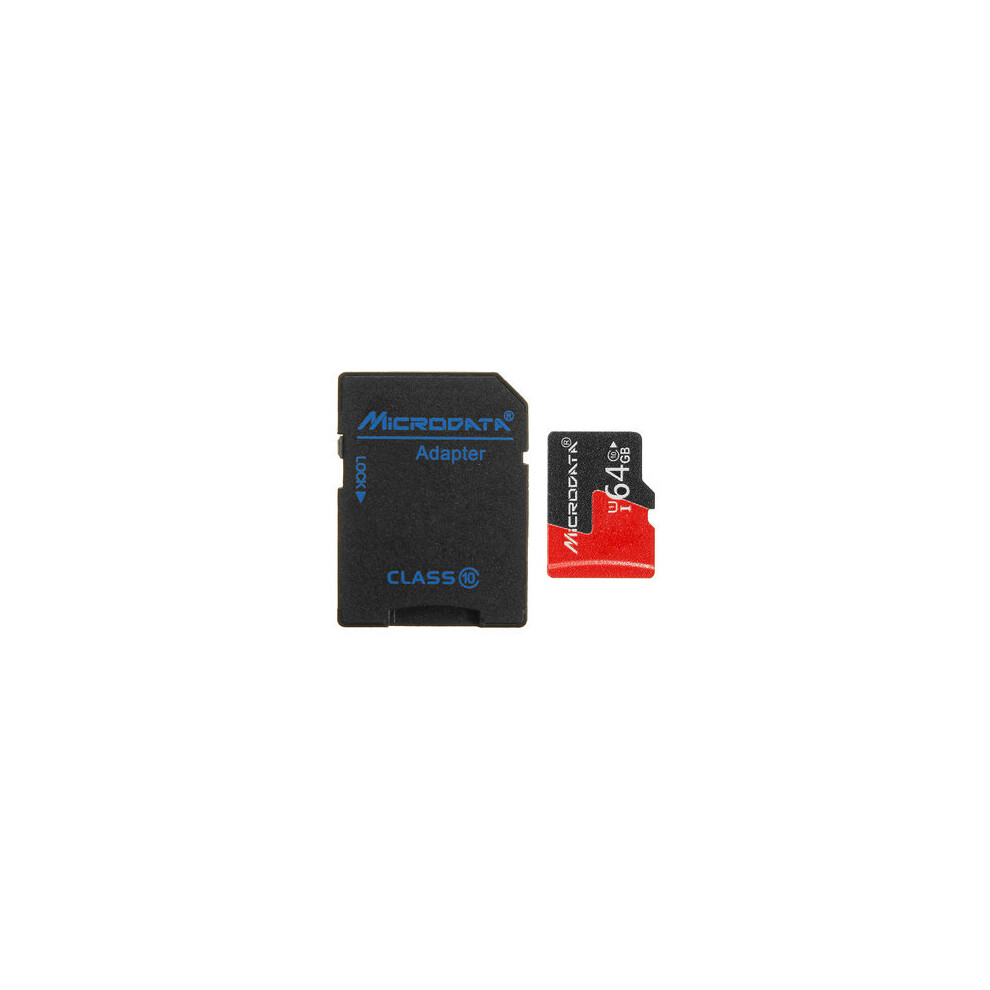64Gb C10 U1 Micro Tf Memory Card With Card Adapter Converter For Tf To Sd 4151093605019
