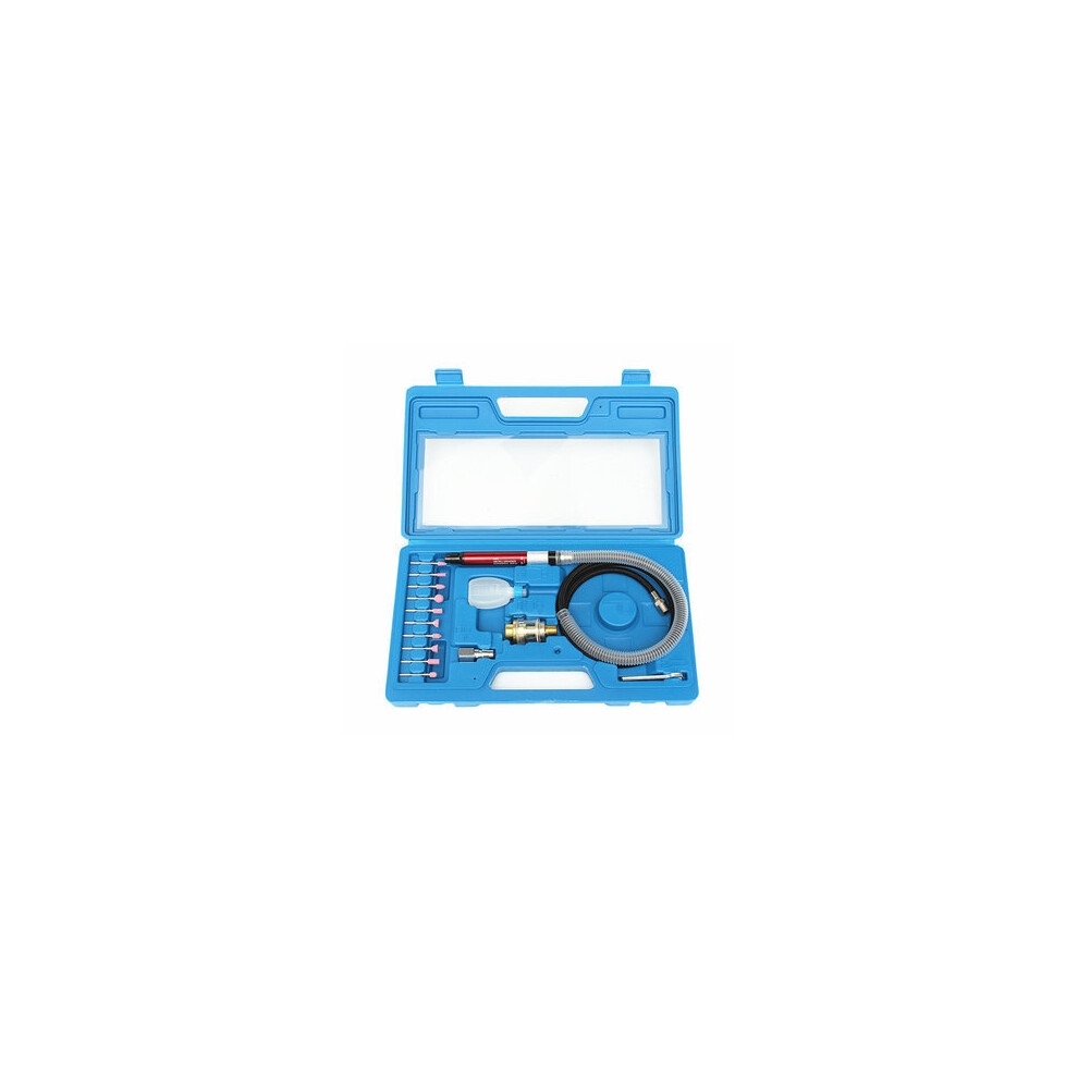 1Set 17 Pcs Air Micro Die Grinder Kit Mini Pencil Polishing Rotary Cutting Tool 8651962789087