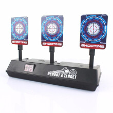 Auto-Reset Electric Scoring Shooting Target with Light and Sound Scoring Practice Target