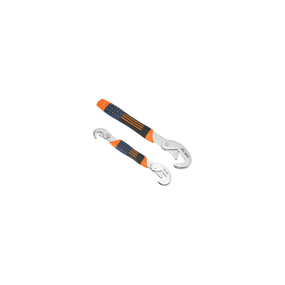 2Pcs Universal Quick Adjustable 6-32Mm Multi-Function Wrench Spanner 8651942789090