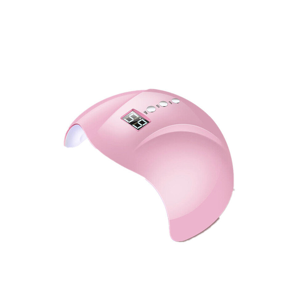 Light/Pink 36W 12Led Led Uv Nail Lamp Gel Polish Dryer Salon Curing Manicure Curing Machine Color