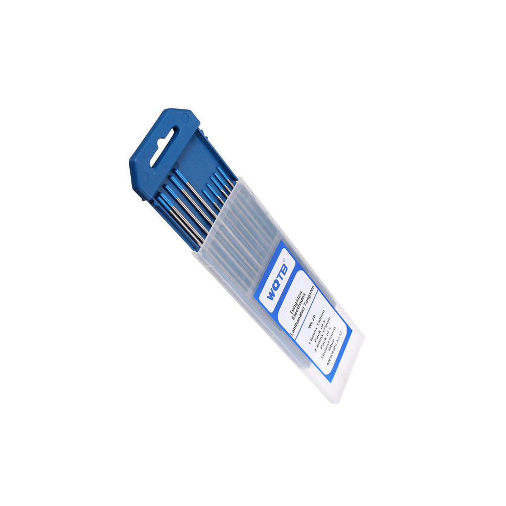 10Pcs/Set Wl20 Tig Welding Tungsten Electrode 8651961789521