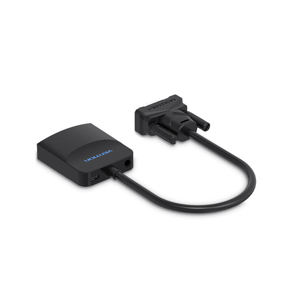 Vga To Hd Converter 1080P Video Audio Converter Adapter For Desktop Computer Pc Laptop Projector Tv 840079129413