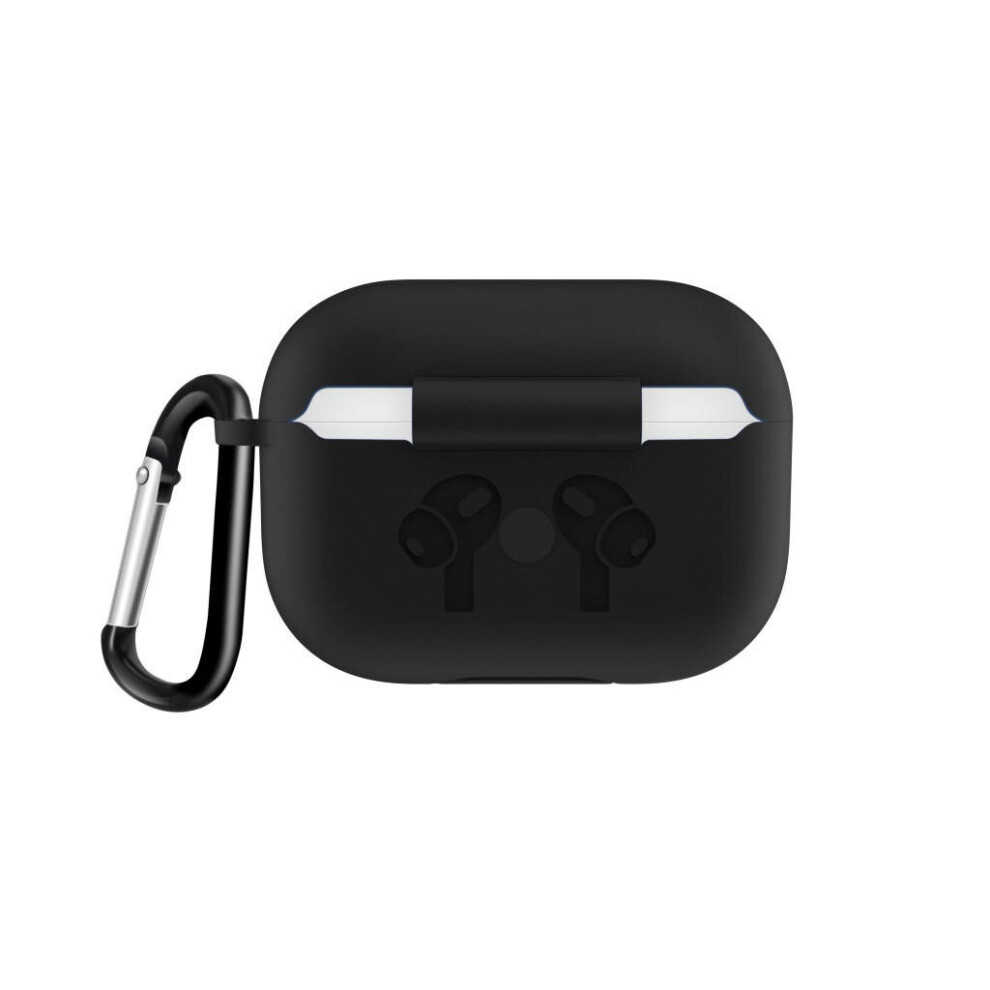 2 Pcs Silicone Shockproof Washable Earphone Storage Case With Keychain For Apple Airpods 3 Airpods Pro 6901722553949