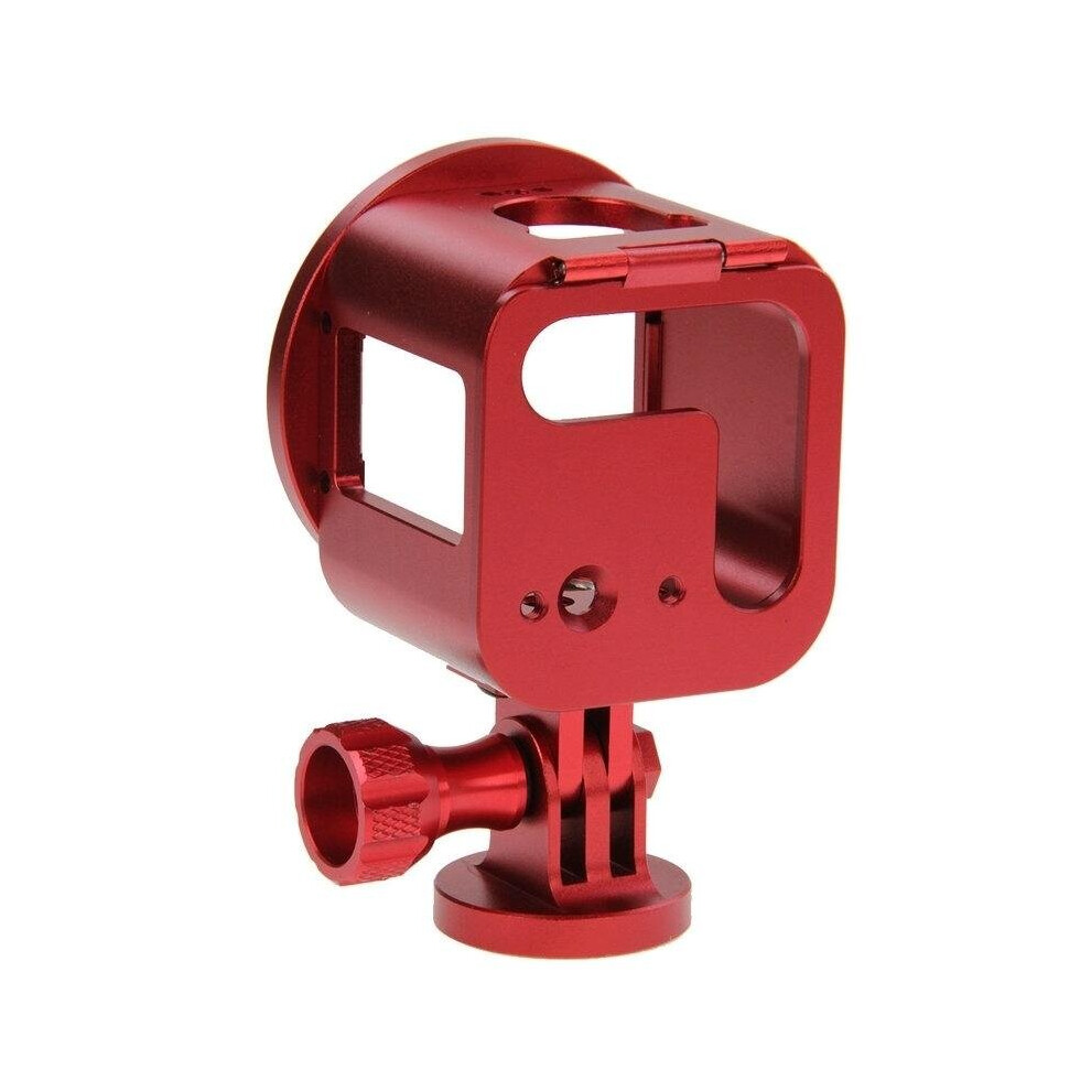 Pu160 Housing Shell Cnc Aluminum Alloy Protective Cage Kit For Gopro Hero5 S Hero4 S Red 4151093612604
