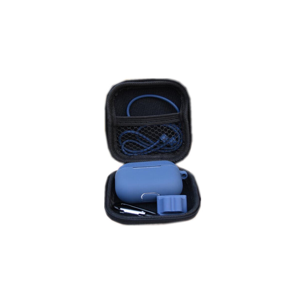 2 Set 5 In 1 Silicone Shockproof Dirtproof Earphone Storage Case With Strap Hook Keychain Anti-Lost Strap Storage Bag For Apple Airpods Pro3 6441594712438