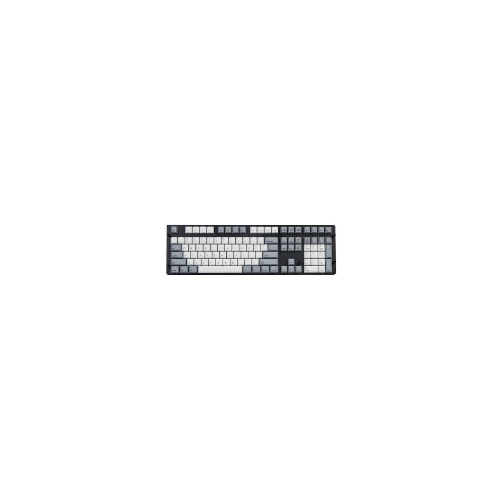 108 Key Gray Color Dye-Sub Pbt Keycaps Keycap Set For Mechanical Keyboard White 4191026561784
