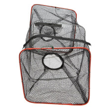 10PCS Foldable Zips-One Crab Minnow Crawdad Shrimp Fishing Trap Cast Net