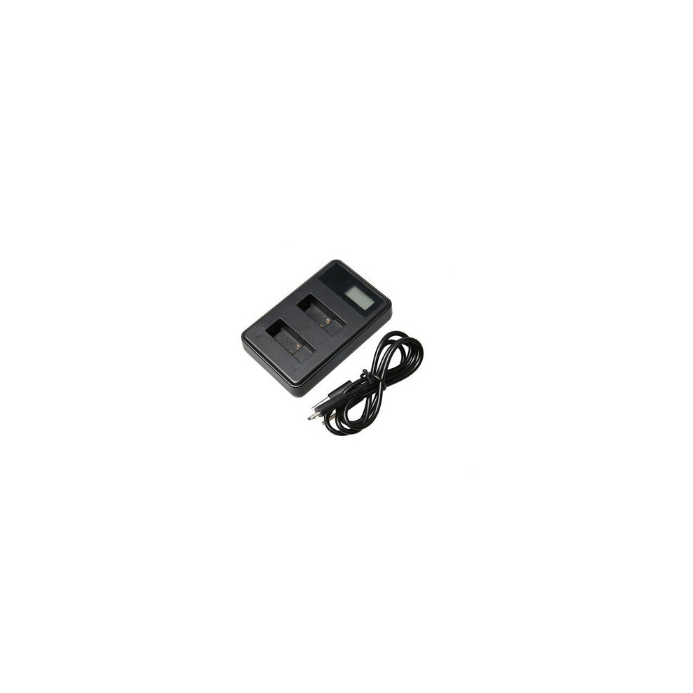 Lcd Dual Usb Battery Charger For Gopro Hero 5 Actioncamera Accessories Ahdbt-501 4151093612567