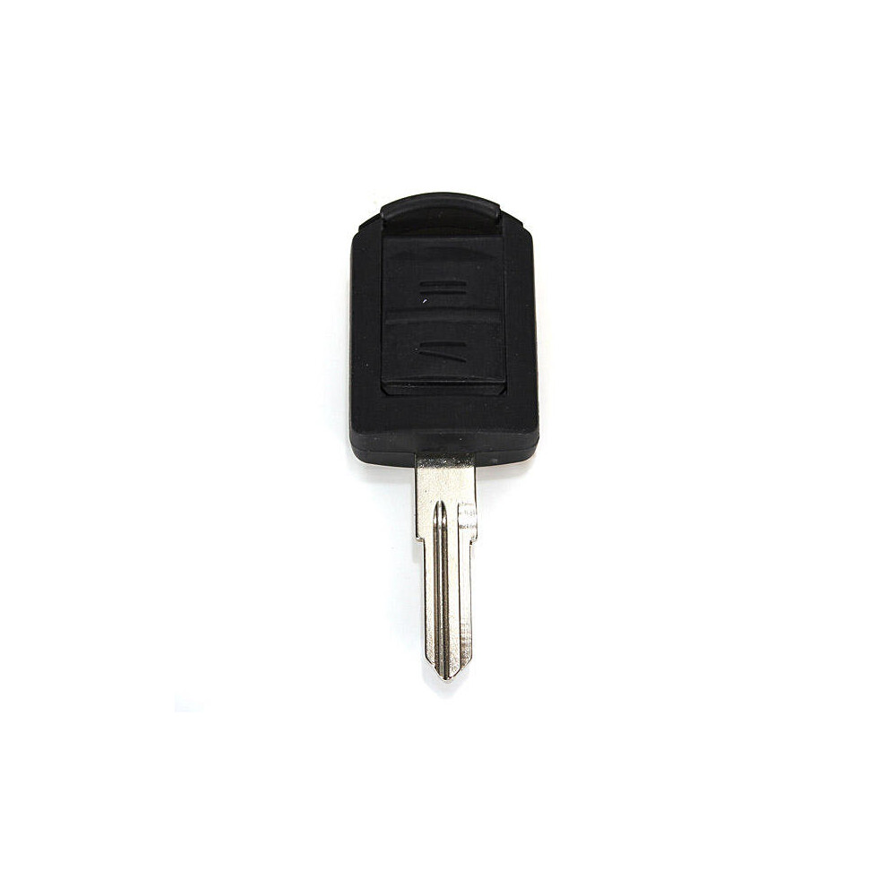 2Pcs Remote Key Fob Case Shell For Vauxhall Opel Corsa Agila Meriva Combo Black 840079091611