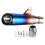 38~51mm Double-Deck Outlet Modified Motorcycle Exhaust Muffler Pipe Stainless 6