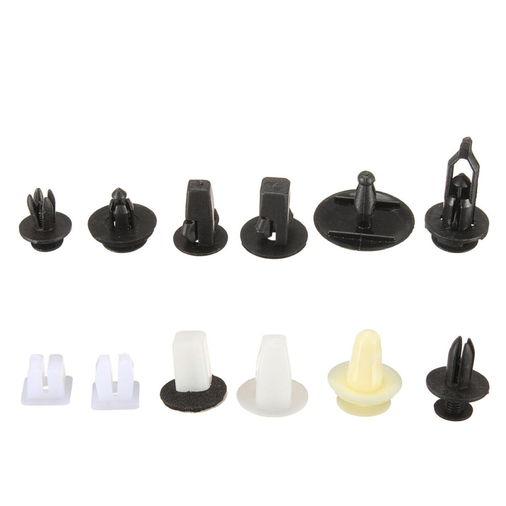 110Pcs/Bag Bumper Clip Fenders Door Hood Trim Nylon Car Buckle Retainer For Toyota 5202984950059