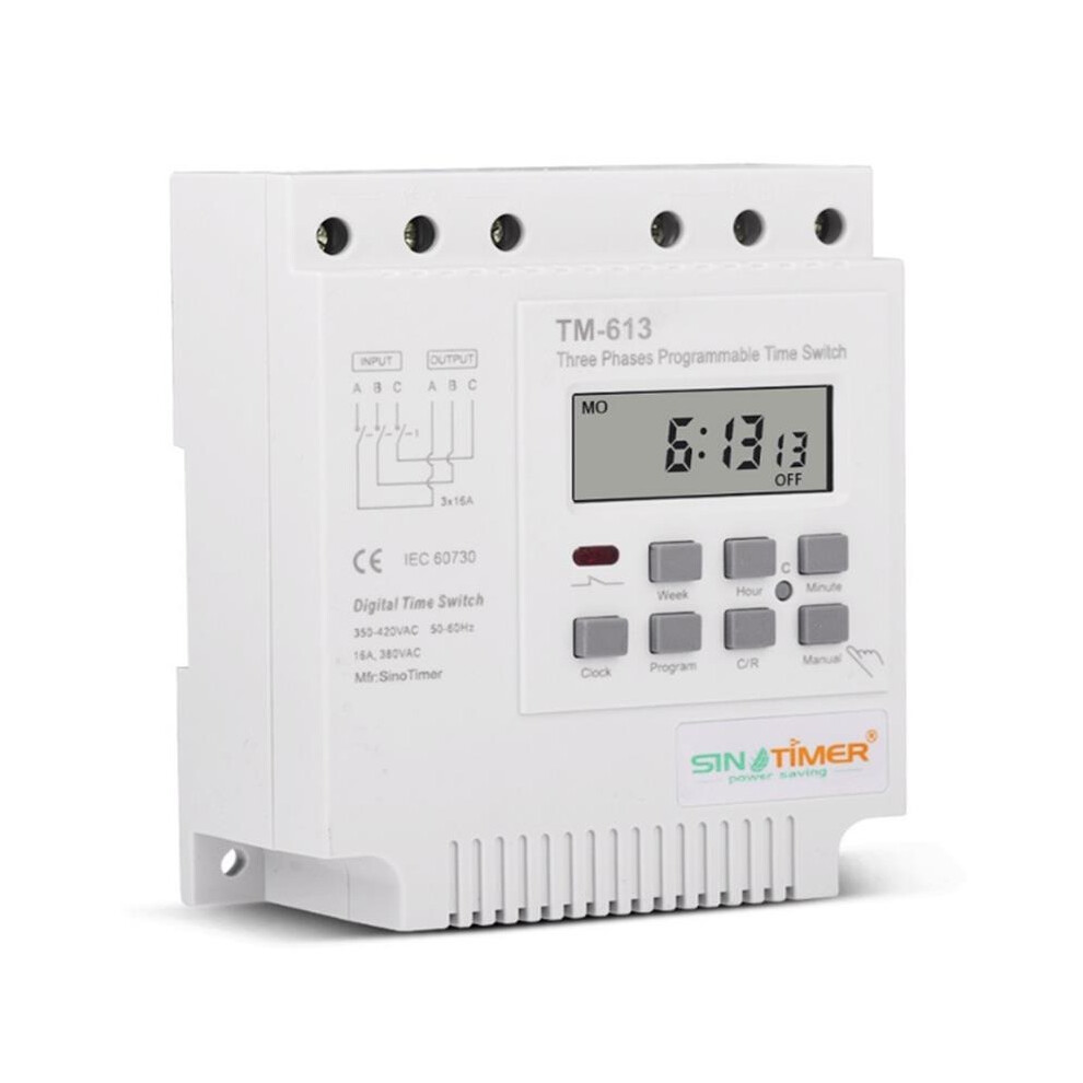 380V Programmable Control Power Timer Switch