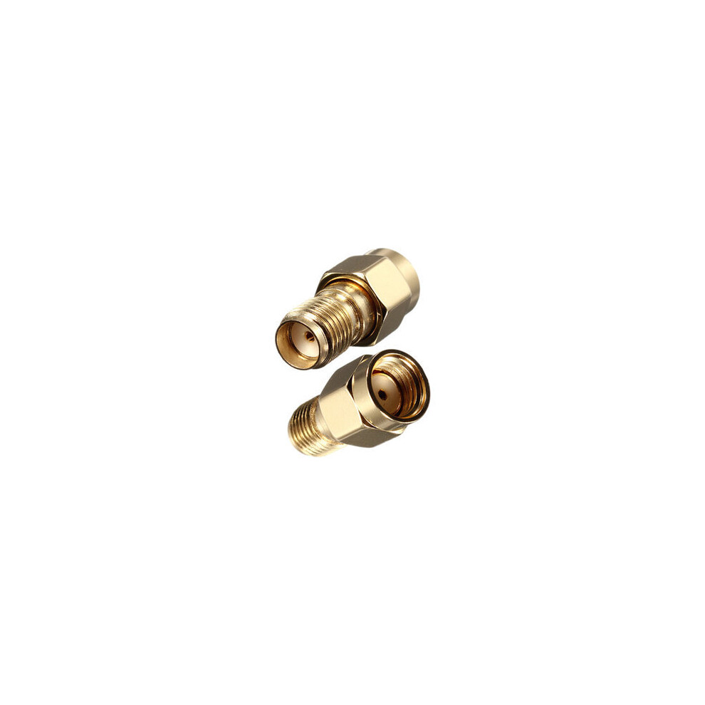 Sma Female Jack To Rp-Sma Male Jack Rf Coaxial Adapter Connector 10Pcs 4151093696499