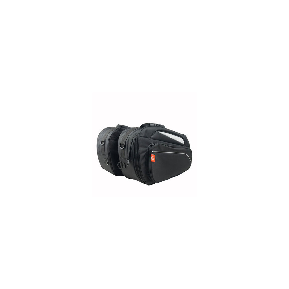 Oxford Motorcycle Motorbike Rear Seat Tail Side Bag Saddlebags Storage Case Luggage Pouch Set Waterproof 4191026506266