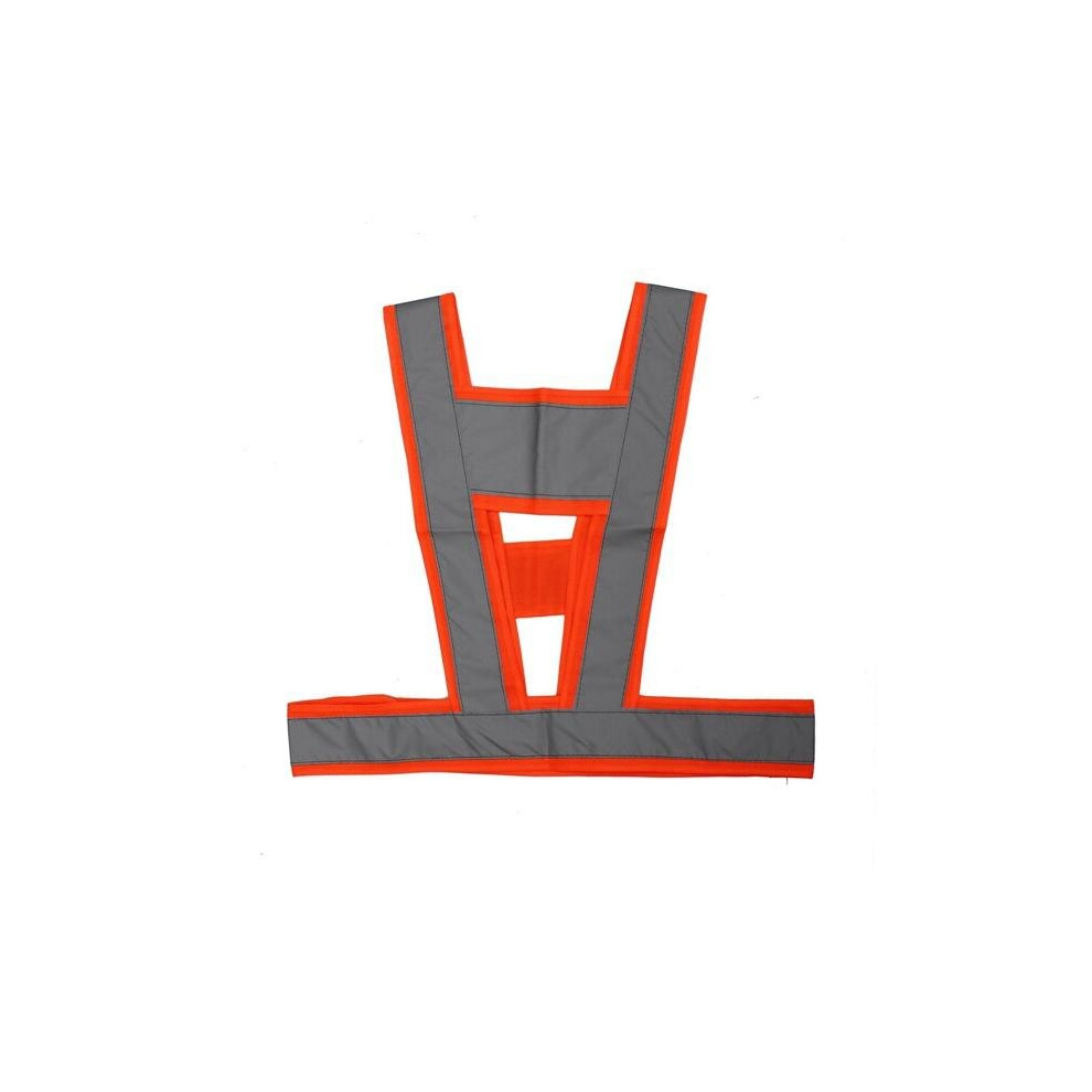 Visibility Traffic Waistcoats Vest Security Reflective Stripes Safety Jacket Orange Color 5202984958383