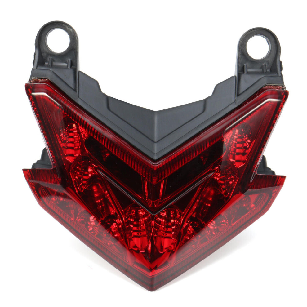 Rear Led Tail Brake Turn Signal License Integrated For Kawasaki Z800 Zx-6R Color Light/Red 4191026597721