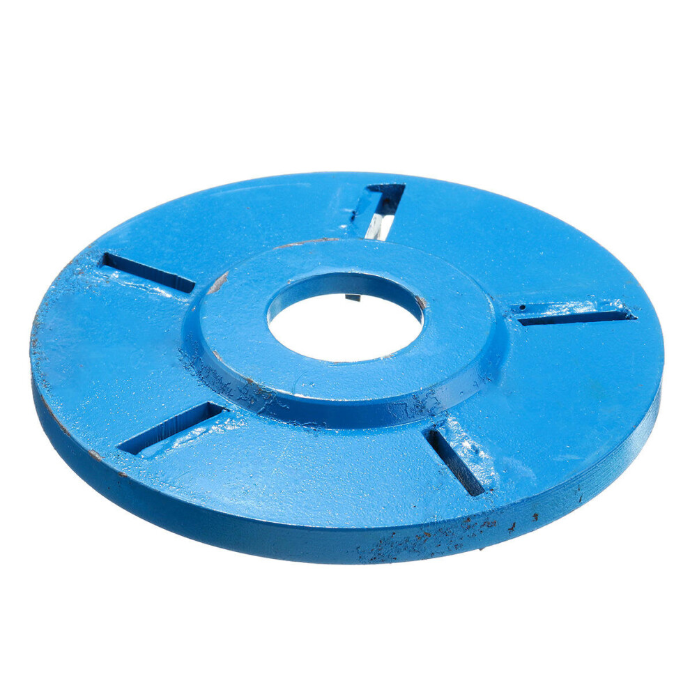 Flat 5-tooth Plane Wood Carving Tool Milling Cutter For Angle Grinder Woodworking BLUE COLOR