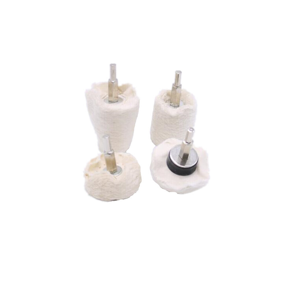 4Pcs Polishing Mop Kit Buffing Wheel Conical And Cylindrical And Mushroom Compound 8651964789283