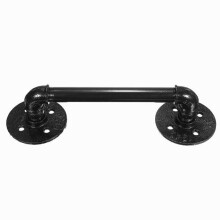 Iron Pipe Door Handle Threaded Pipe Drawer Pull with Screws