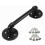 Iron Pipe Door Handle Threaded Pipe Drawer Pull with Screws 6