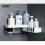 Punch-Free Shower Storage Corner Rack Shelf Hanger Bathroom Kitchen Wall Mounted 2