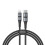 Type-C to Lightning for Fast Charging Phone PD 18W DoubLe-deck MFi certified Data Cable for iPhone 1