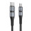 Type-C to Lightning for Fast Charging Phone PD 18W DoubLe-deck MFi certified Data Cable for iPhone 3