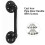 Iron Pipe Door Handle Threaded Pipe Drawer Pull with Screws 5