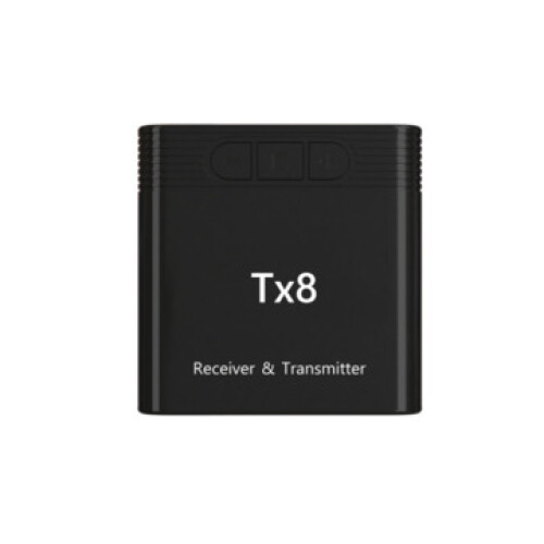 TX8 bluetooth 5.0 Wireless Audio Transmitter Receiver 2-in-1 Car Audio Adapter AUX 3.5mm