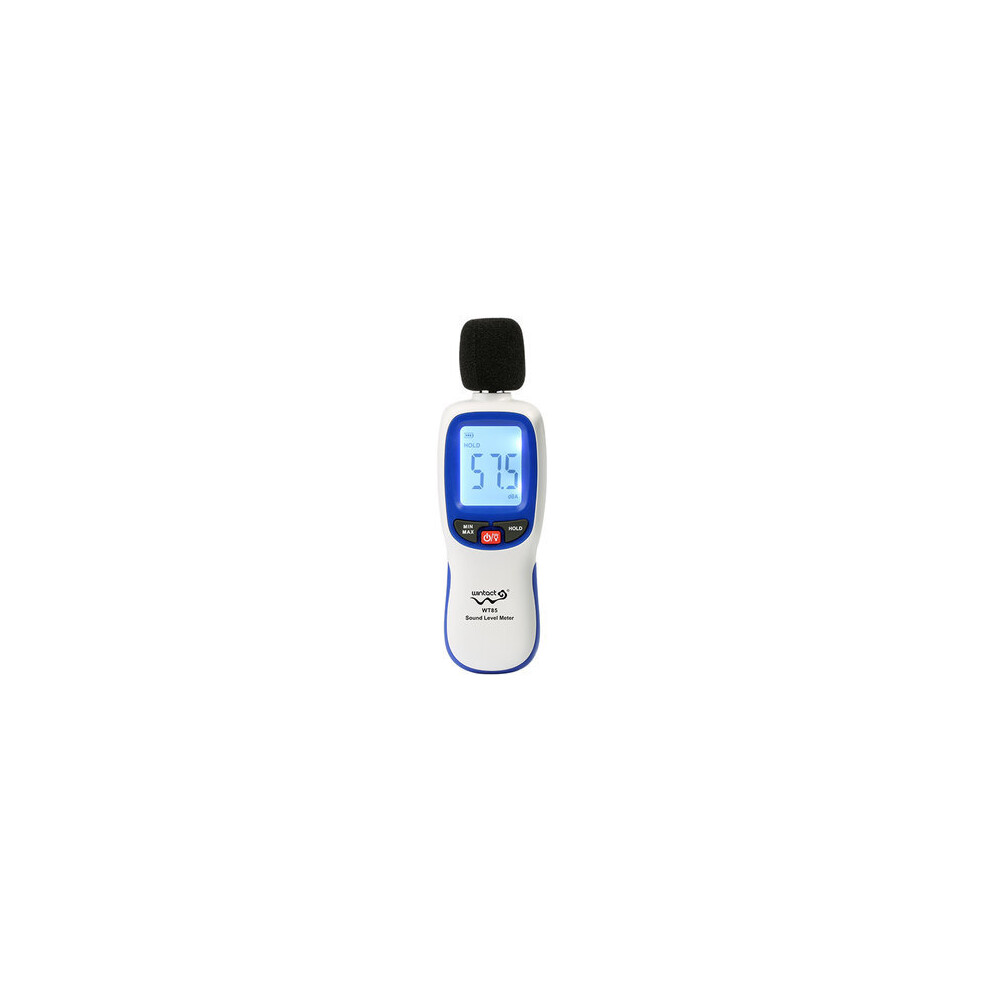 Wt85 Digital Sound Level Meter Noise Meter Decibel Monitoring Tester 30-130Dba Backlight 8651942789700