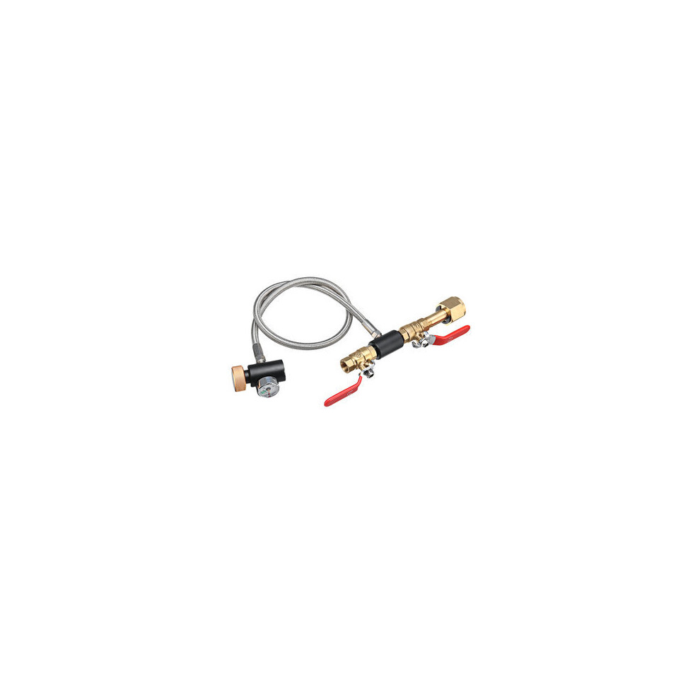 High Pressure Hose Switch Valve Lever With Gauge Co2 Fill Station For Fill Soda Stream 8651965789190
