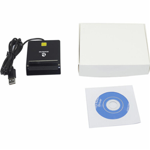 EMV USB Smart Card Reader CAC Common Access Card Reader ISO 7816 for SIM/ATM/IC/ID Card 2