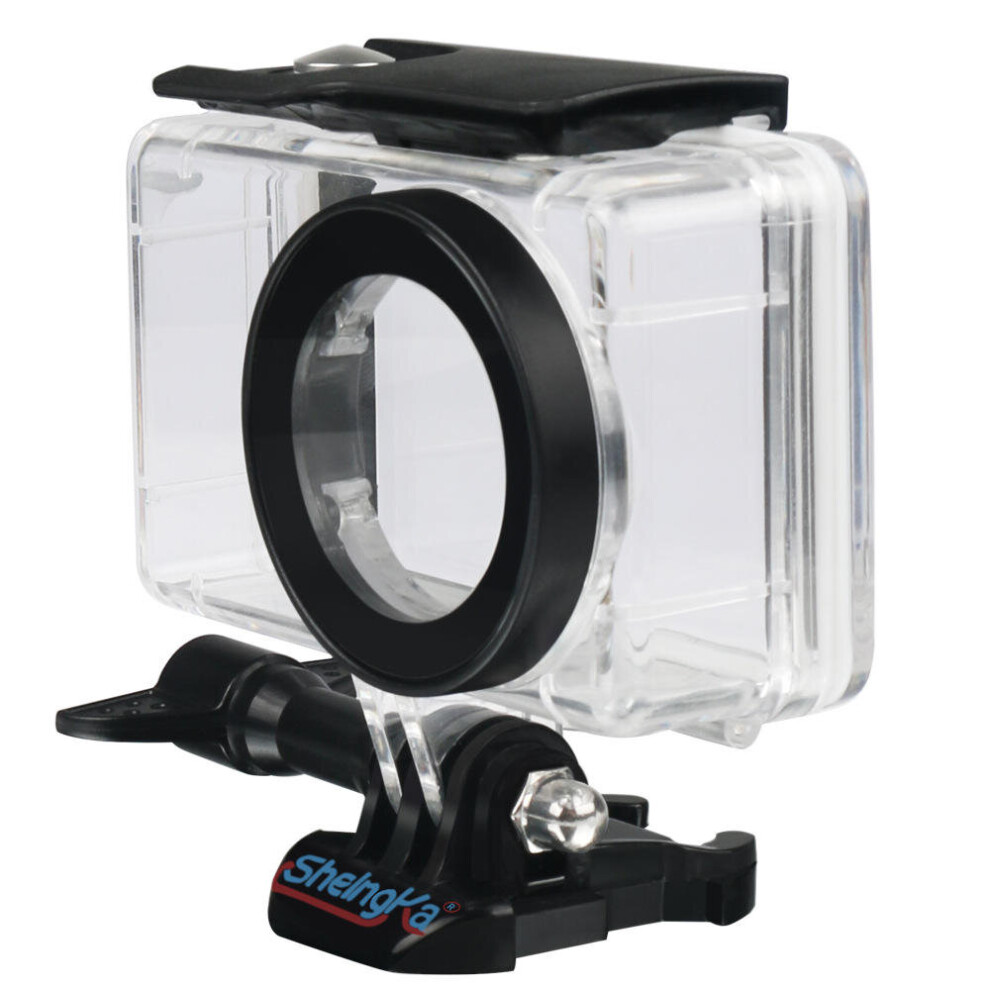 FLW083 45M Waterproof Protective Case Shell for Xiaomi Mijia 4K Mini Sports Action Camera