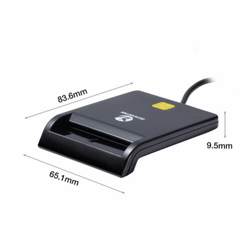 EMV USB Smart Card Reader CAC Common Access Card Reader ISO 7816 for SIM/ATM/IC/ID Card 1