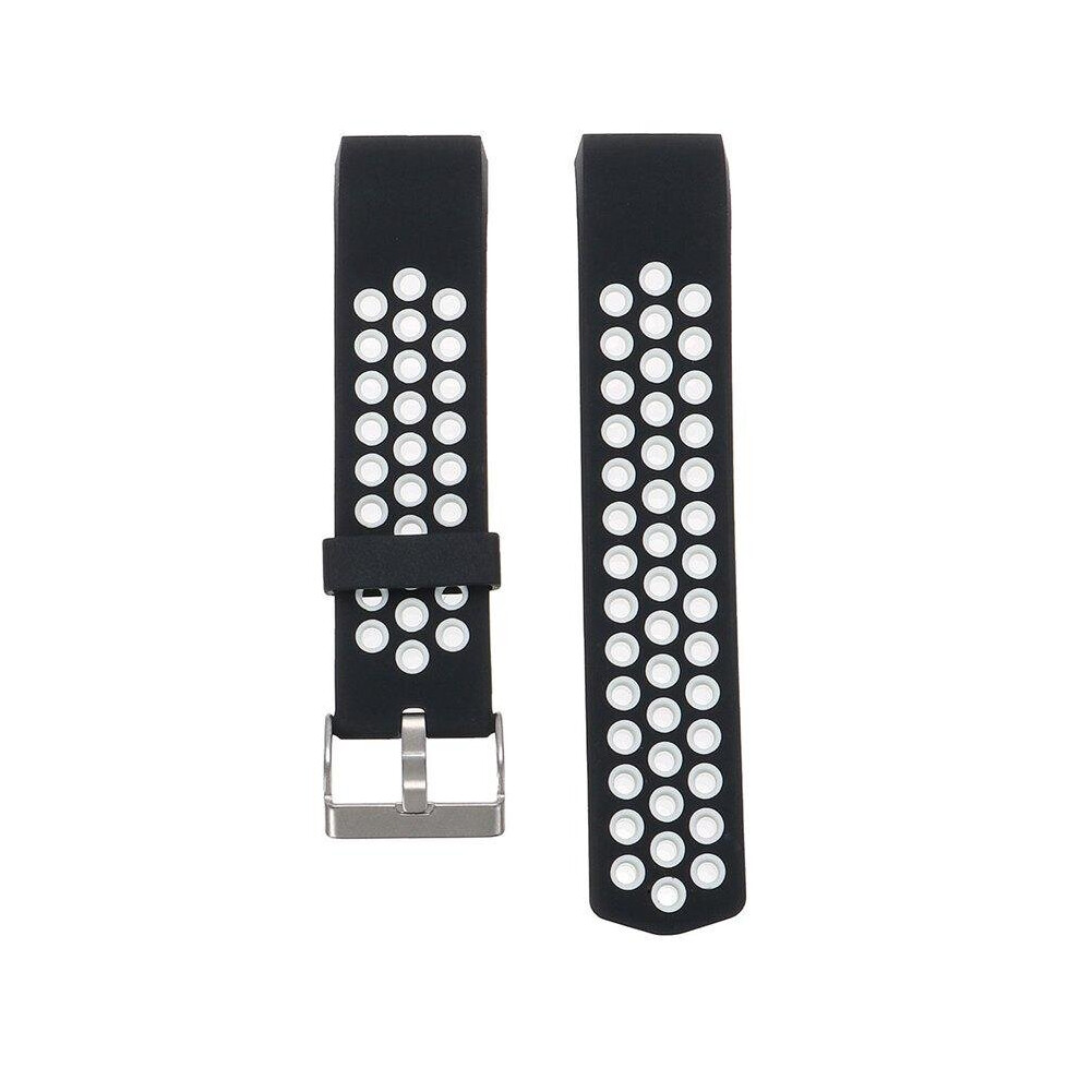 Soft Silicone Adjustable Replacement Sport Watch Strap Band For Fitbit Charge 2 6901722522419