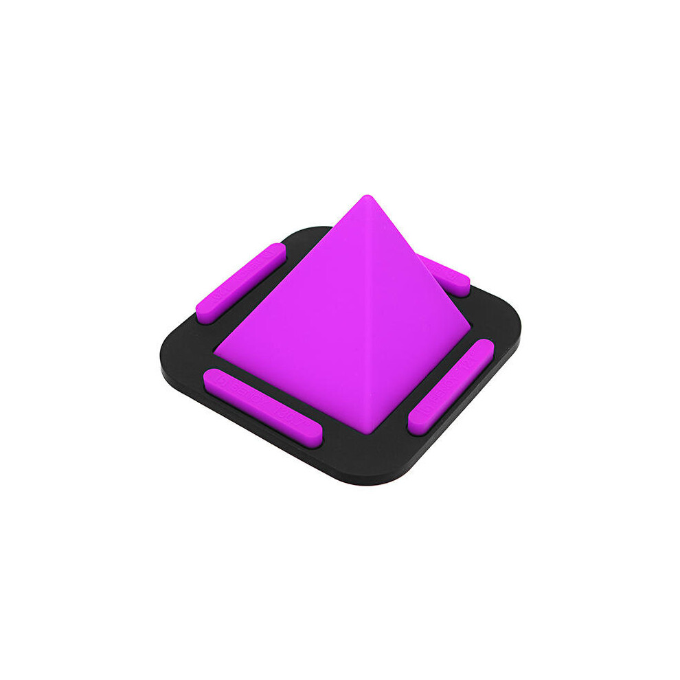 Multi-Angle Pyramid Stand Support Holder For Tablet Phone Purple 4151093621873